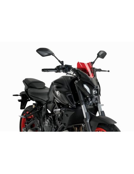 puig cupolino naked n.g. sport per yamaha mt-07 23-24 rosso