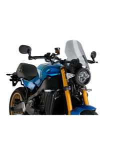 Puig Naked NG Sportscheibe fur Yamaha XSR900 2025, hellgrau