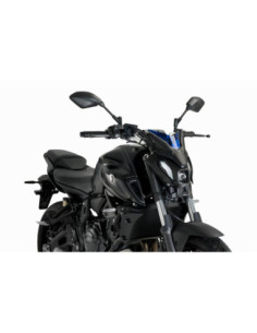 puig cupolino naked n.g. sport plus per yamaha mt-07 23-24 blu