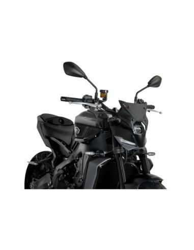 puig naked ng sport plus screen for yamaha mt-09 2025 matt black