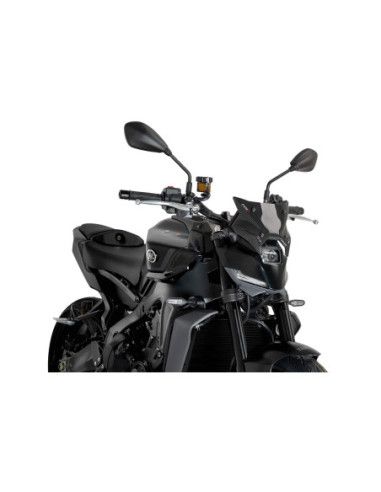 puig naked ng sport plus screen for yamaha mt-09 sp 2025 carbon look