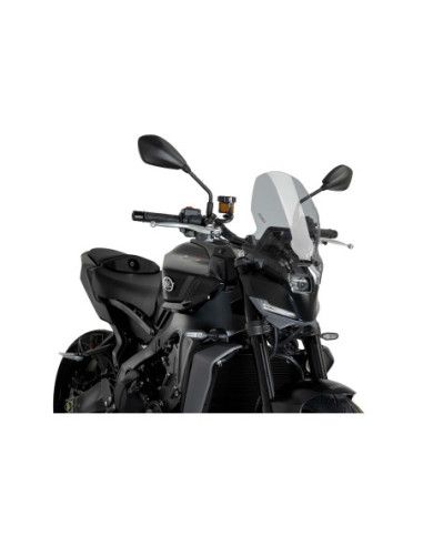 puig cupolino naked n.g. touring per yamaha mt-09 sp 2025 fume chiaro