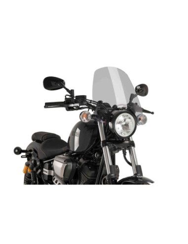 puig naked ng touring screen for yamaha xv950/r 17-20 light smoke