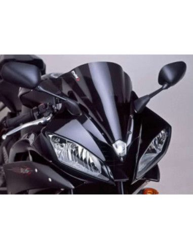 Carenado Puig racing para Yamaha YZF-R6 2007 ahumado oscuro