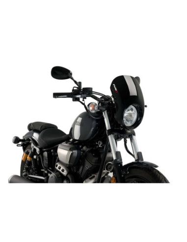 puig cupolino semicarenato anarchy per yamaha xv950/r 17-20 nero