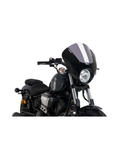 Puig semi-fairing dark night for Yamaha XV950/R 17-20 light smoke