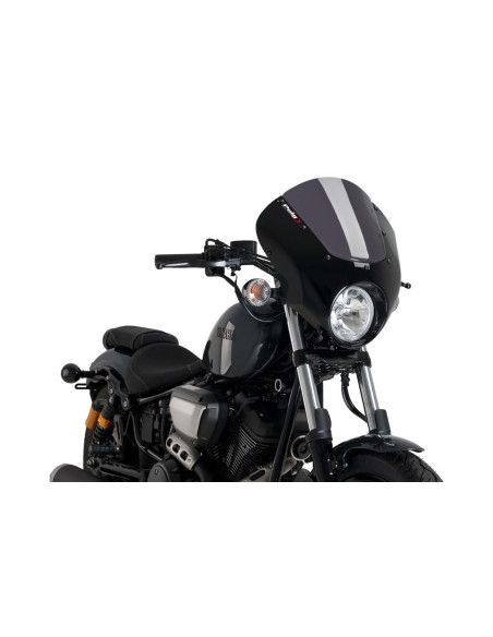 Semicarenado Puig dark night para Yamaha XV950/R 17-20 ahumado oscuro