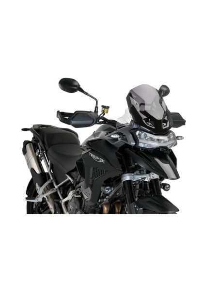 Puig Sport Windshield for Triumph Tiger 1200 GT Explorer 24-25 Dark Smoke