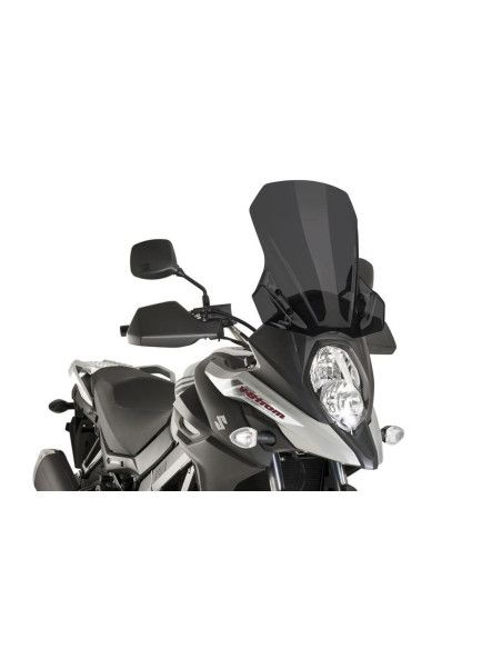 Puig Touring-Windschutzscheibe fur Suzuki DL650 V-Strom 21-25 Dunkelgrau