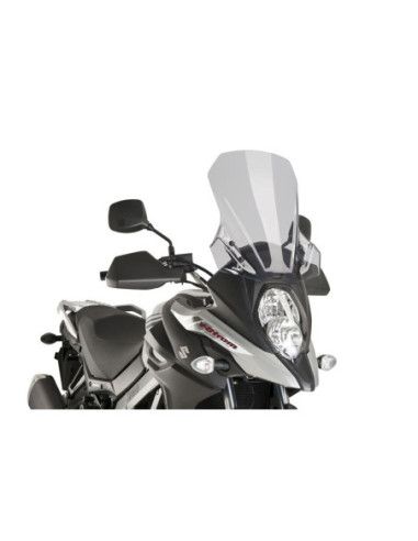 Puig Touring-Windschutzscheibe fur Suzuki DL650XT V-Strom 21-25, hellgrau getont