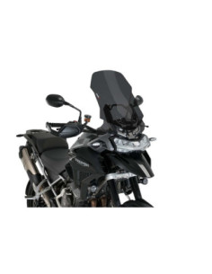 Puig Touring Windshield for Triumph Tiger 1200 GT 2024 Dark Smoke