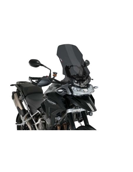 Puig Touring-Windschutzscheibe fur Triumph Tiger 1200 GT Explorer 24-25 Dunkelgrau