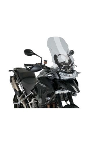 Pare-brise Puig Touring pour Triumph Tiger 1200 Rally Pro 24-25, teinte fumee claire