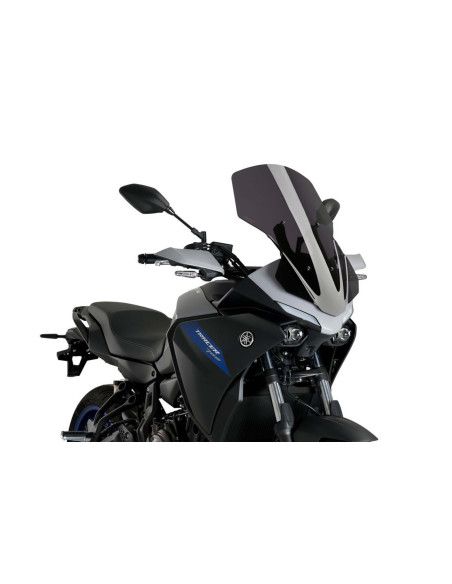 Puig Touring-Windschutzscheibe fur Yamaha Tracer 7 GT 23-24, Dunkelgrau