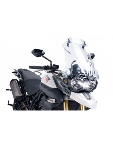 puig cupolino touring-visiera per triumph tiger xc 2017 trasparente