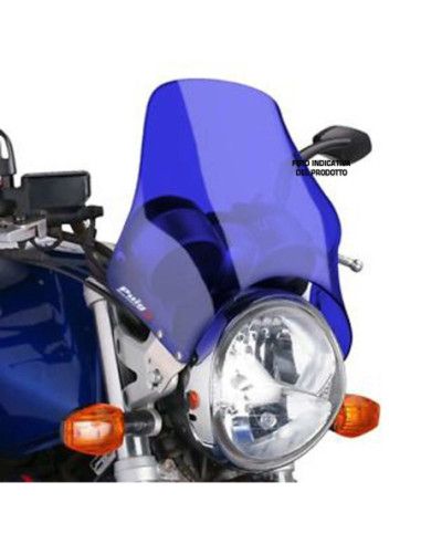 Puig Univ. Windschutzscheibe nackt fur Suzuki GSF650 Bandit 07-08 blau