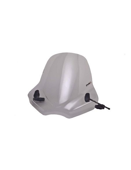 Carenado Puig Universal Touring II para Triumph Street Scrambler 19-21 ahumado claro