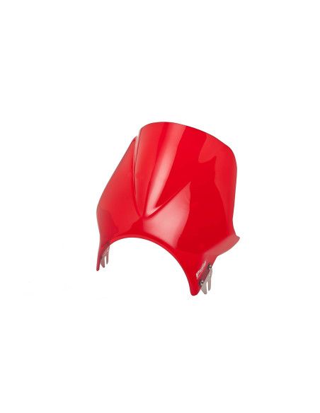 Pare-brise universel Puig pour Triumph Thruxton 08-15 rouge