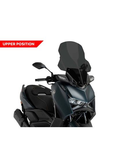 puig cupolino v-tech line touring per yamaha x-max 300 2025 fume scuro