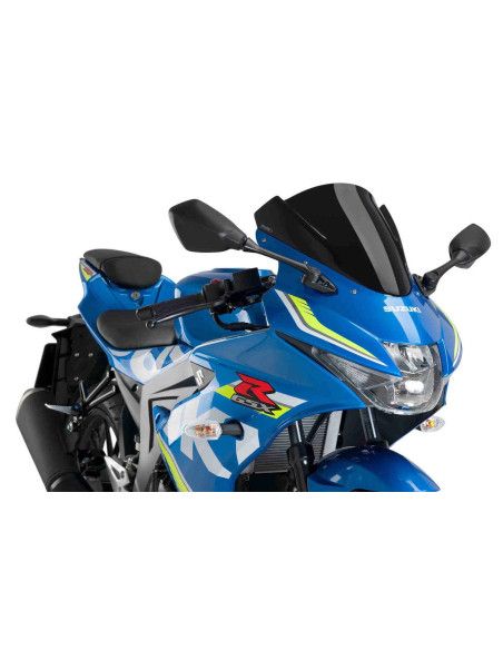 Puig Z-Racing Windshield for Suzuki GSX-R125 22-24 Black