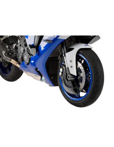 Radiador de freno Puig Yamaha YZF-R1 17-19 negro mate