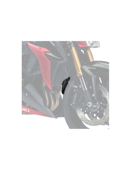 Extension de guardabarros delantero Puig para Suzuki GSX-S1000 22-24 Negro Mate