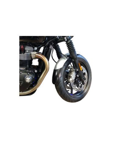 Extension de garde-boue avant Puig pour Triumph Speed Twin 22-24, noir mat