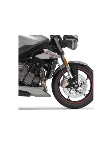 puig estensione parafango anteriore triumph street triple 765 r 23-25 nero opaco