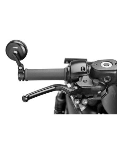 Levier de frein fixe Puig modifie pour Heritage Triumph Bonneville Bobber 21-25 noir