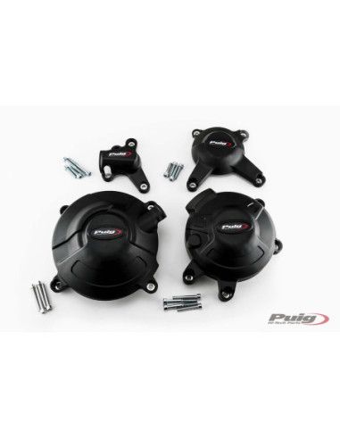 Protector de tapa de motor Puig para Yamaha MT-09 Tracer 2017 negro