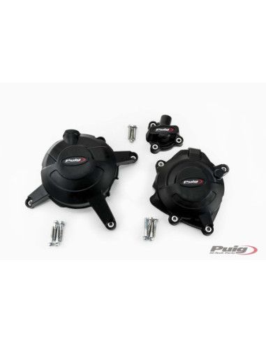Protection de moteur Puig pour Yamaha YZF-R3 22-24, noire
