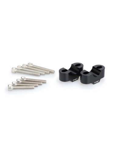 puig risers per manubri yamaha tracer 7 gt 23-24 nero-3671n