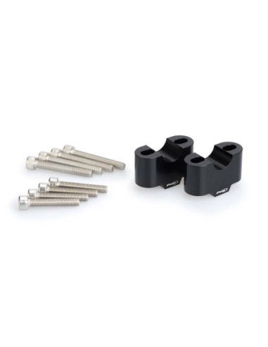 puig risers per manubri yamaha tracer 7 gt 23-24 nero-3672n