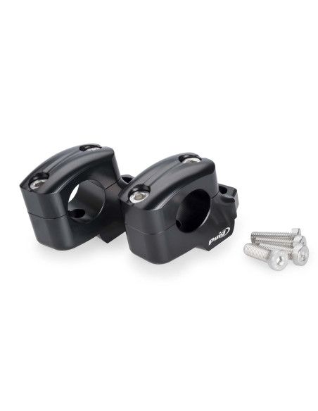 Elevadores Puig Pullback para manillar Yamaha MT-09 SP 2025 Negro - 22101N