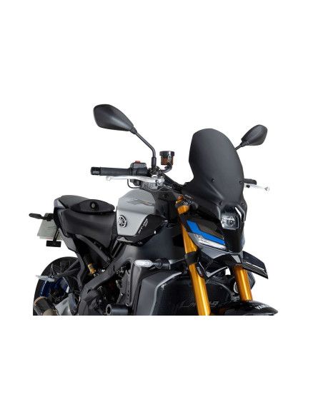 Aleron delantero Puig Downforce Naked Yamaha MT-09 SP 2025 negro