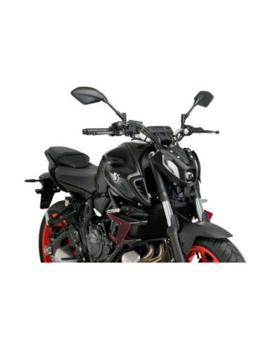 Aileron lateral Puig Downforce Naked pour Yamaha MT-07 23-24 Rouge