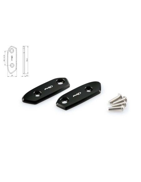 puig tappo foro specchietto per suzuki gsx-r1000 r 17-19 nero