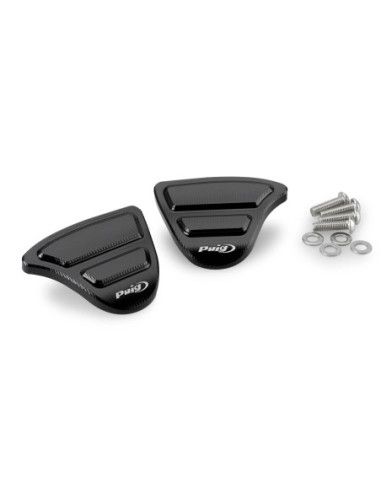 Puig mirror hole cap Yamaha YZF-R1M 20-24 black