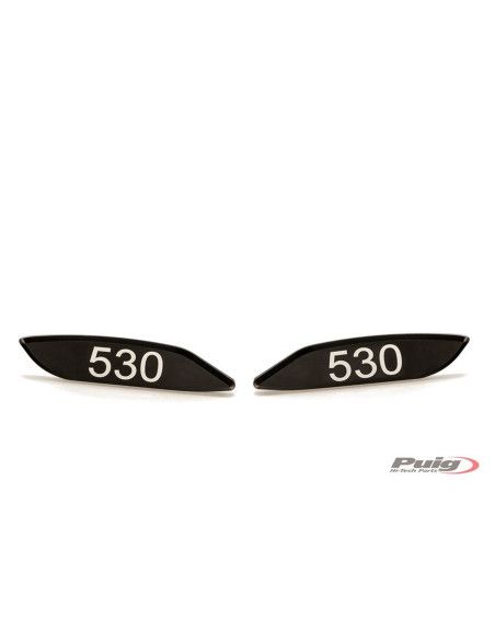 Puig mirror hole cap for Yamaha T-Max 530 right 17-19 black