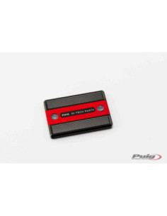 Puig front brake fluid reservoir cap for Yamaha MT-09 Tracer 2017 red