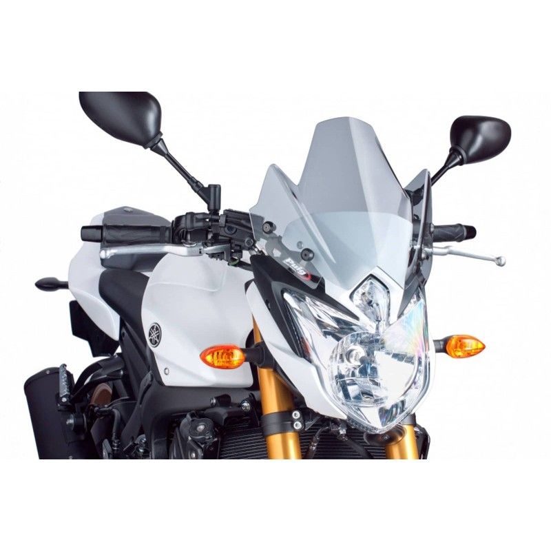 puig naked ng sport screen for yamaha fz8 11 16 light smoke