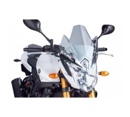 puig naked ng sport screen for yamaha fz8 11 16 light smoke