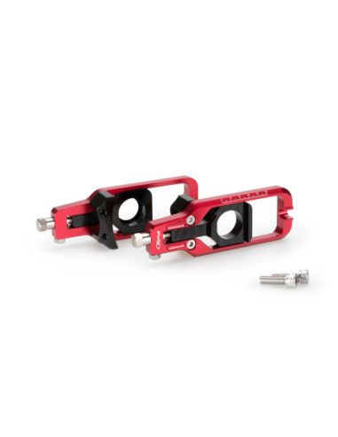 Tendeur de chaine Puig rouge pour Yamaha YZF-R1 12-14