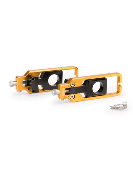 Tensor de cadena Puig para Yamaha YZF-R1 Race 2025 dorado