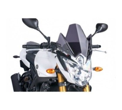 puig cupolino naked ng sport per yamaha fz8 11 16 fume scuro