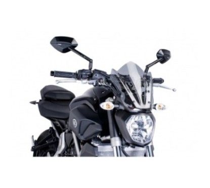 Cupula deportiva Puig Naked NG para Yamaha MT 07 14 17 ahumada clara