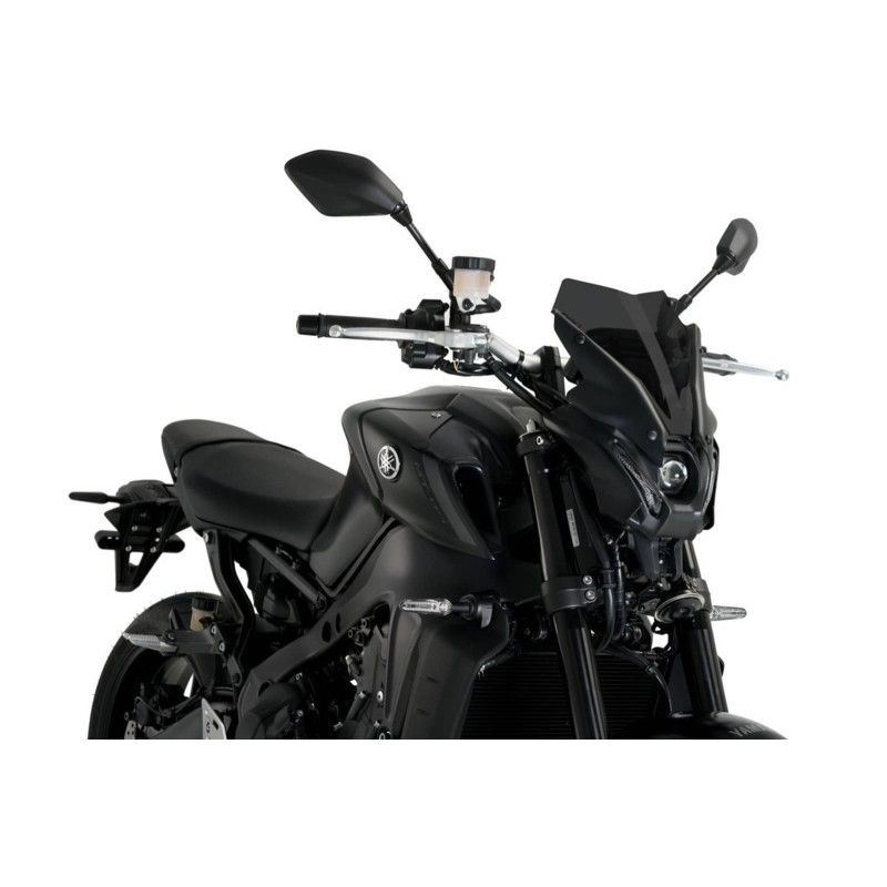 Puig Naked NG Sportscheibe fur Yamaha MT 09 SP 21 23 dunkel getont