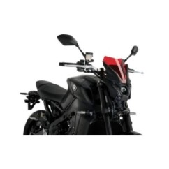 PUIG SCREEN NAKED N.G. SPORT YAMAHA MT-09 SP 21-23 RED