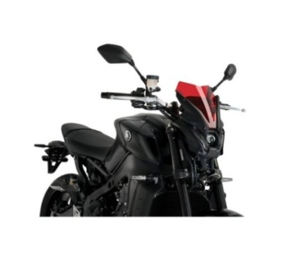 PUIG SCREEN NAKED N.G. SPORT YAMAHA MT-09 SP 21-23 RED