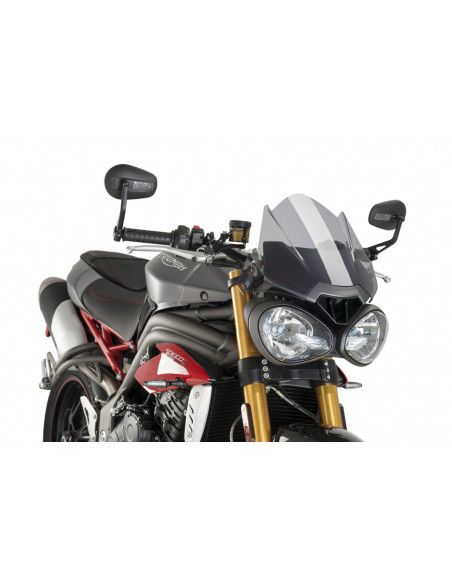Carenado Puig naked NG Sport para Triumph Street Triple RS 17-19 ahumado claro